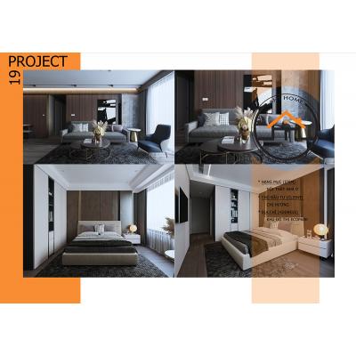Dự án thiết kế nội thất  căn hộ ECOPART